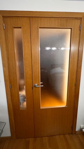 Puertas madera y cristaleras interior