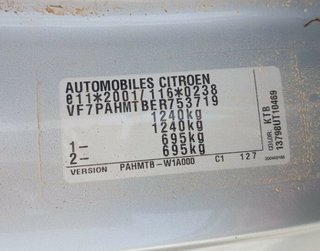456118 paragolpes trasero citroen c1 feel