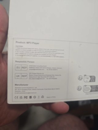 Reproductor MP3 128GB Bluetooth 5.3