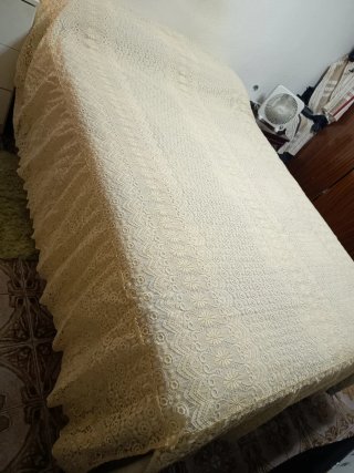 Colcha ganchillo 135cm