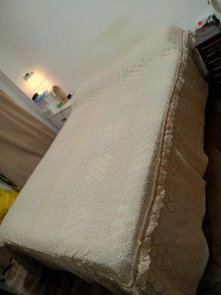 Colcha ganchillo 135cm