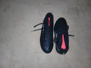 Botas Nike Phantom GT Negras Rojas n 40