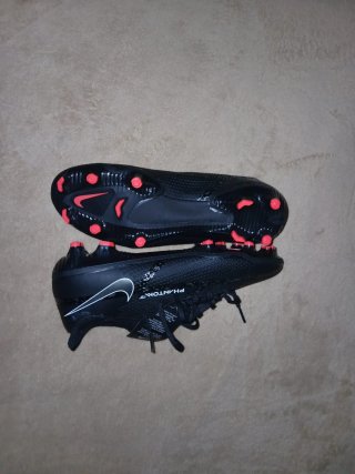 Botas Nike Phantom GT Negras Rojas n 40
