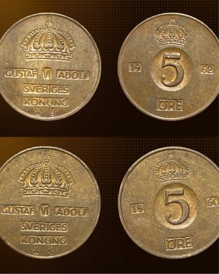 🇸🇪 Svezia 🇸🇪 Lotto di monete