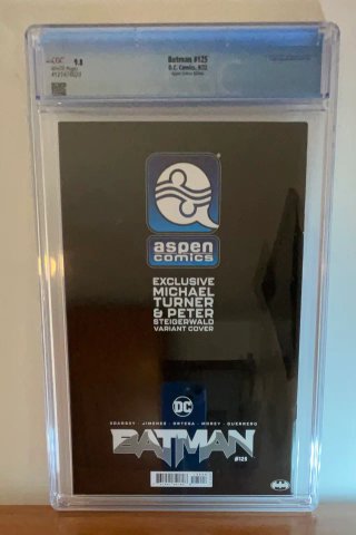 Comic gradeado CGC 9.8 - Batman #125 de 2022