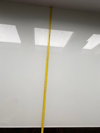 Mesa escritorio cristal templado IKEA