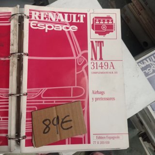 Libro taller Renault laguna