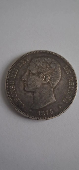 2 Monete d'Argento Alfonso XII e XIII