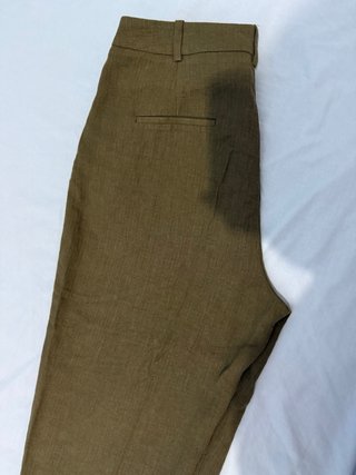 Pantalones Zara verde oliva