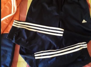 Chándal Adidas Negro y Rosa