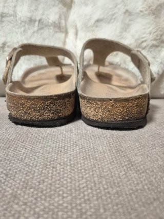 Sandalias Birkenstock Beige/Oro Talla 42