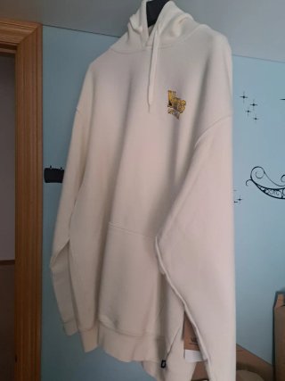 Sudadera Vans Hombre Blanca loose fit