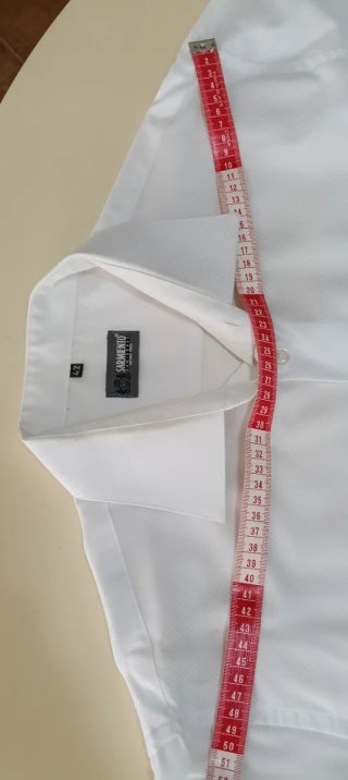 Camisa de vestir SARMIENTO blanca talla L