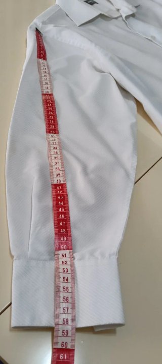 Camisa de vestir SARMIENTO blanca talla L