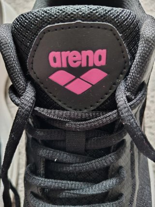 Scarpe Arena nere e rosa