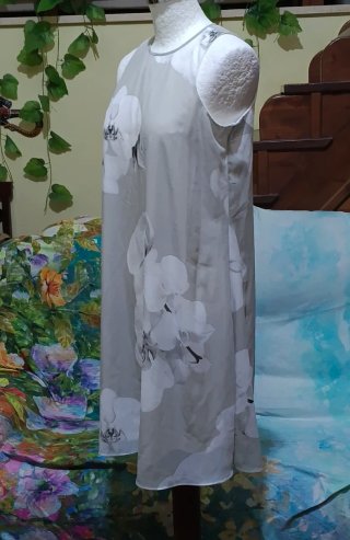Vestito Calvin Klein donna fantasia floreale