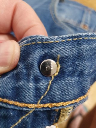 Levi's 501 Original Straight W40 Botones