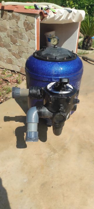 Equipo de filtrado piscina (bomba y filtro)