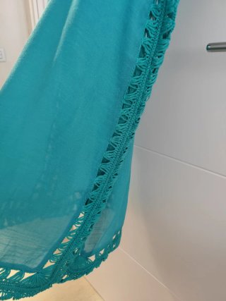 Vestido playa crochet talla única