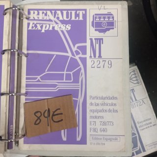 Libro taller Renault espace