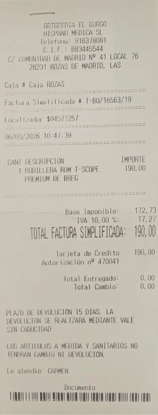 Rodillera ROM T-SCOPE PREMIUM BREG