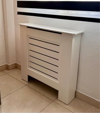 Cubre radiador blanco