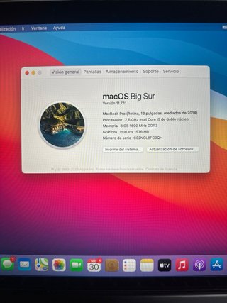 MacBook Pro 13 Gris