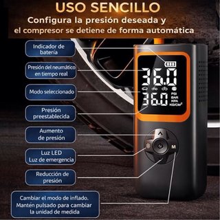 Compresor Aire Coche Tui4you Nuevo