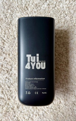 Compresor Aire Coche Tui4you Nuevo