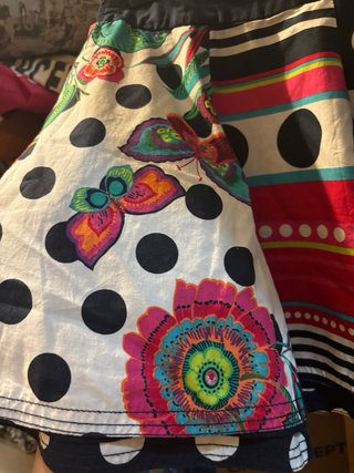 Falda vintage Desigual multicolor