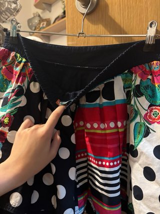 Falda vintage Desigual multicolor