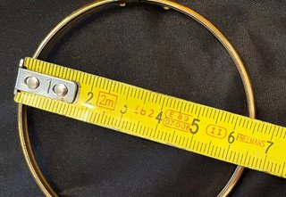 Pulsera dorada mujer