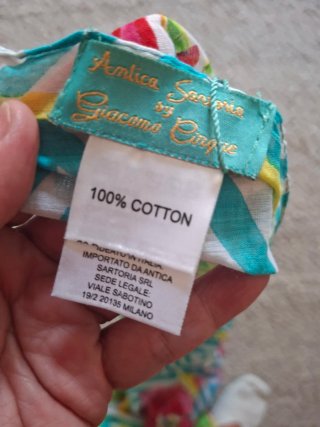 Kaftán con Pañuelo/Pareo a Juego