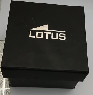 Reloj Lotus Dorado y Gris