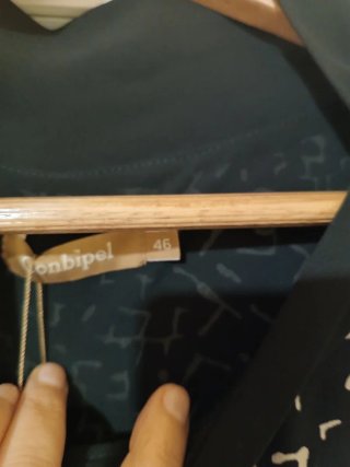 Abito Conbipel nero/bianco taglia 46 nuovo