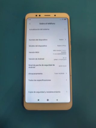 Xiaomi Redmi 5 Plus Dorato
