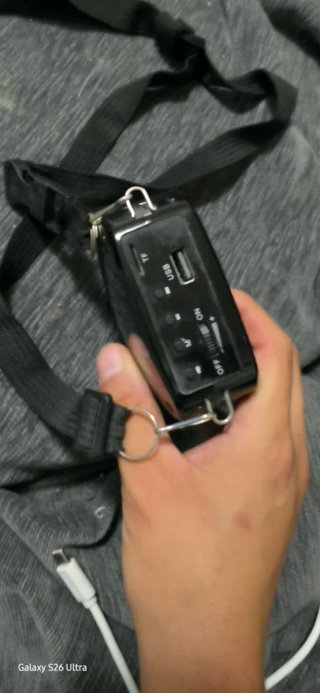 Amplificador Portátil Negro