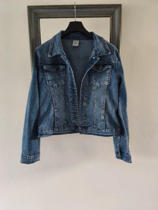 Cazadora vaquera azul