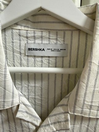 Camisa Bershka Rayas T/M