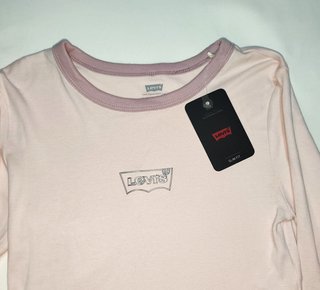 Camiseta Corta Levi's Ringer Rosa – Talla  XS