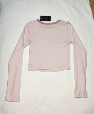 Camiseta Corta Levi's Ringer Rosa – Talla  XS