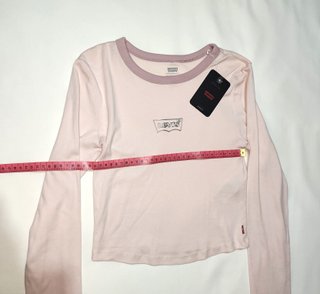 Camiseta Corta Levi's Ringer Rosa – Talla  XS