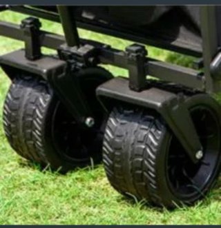 Carro de playa plegable