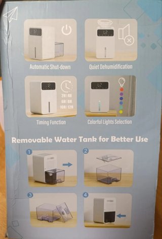 Mini Desumidificador 1500ml