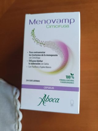 Menovamp Cimicifuga Aboca 60 Cápsulas