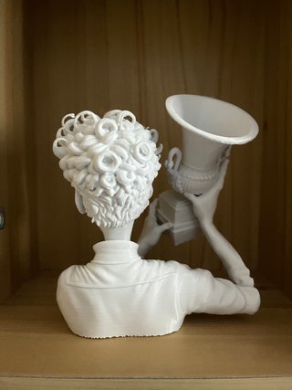 Jannik Sinner - Figure 3D - Bust  "Tennis Edition"