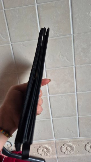 Borsetta nera con specchietto