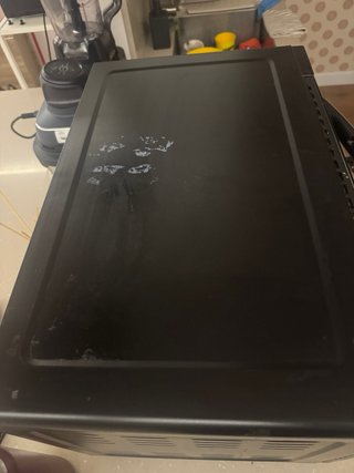 Mini horno negro