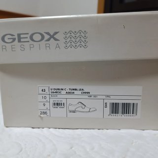 Zapatos de vestir Geox negros hombre