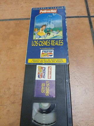 VHS Los Cisnes Reales Pepsi Boom